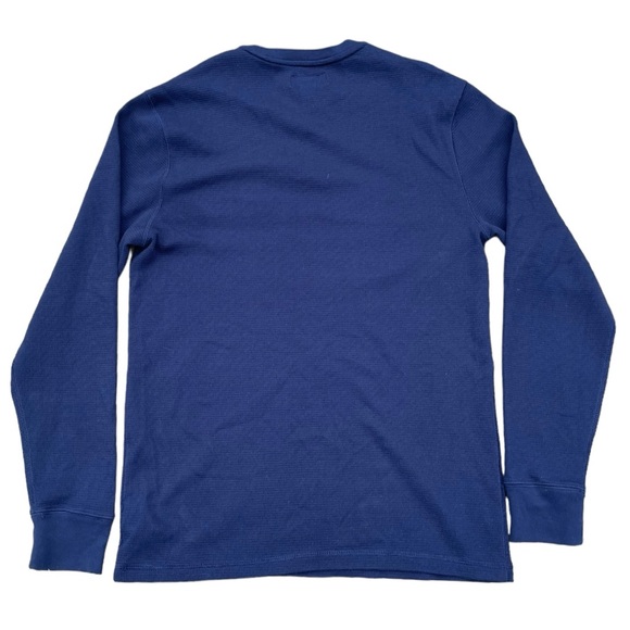 Navy Blue Ralph Lauren Long Sleeve Shirt (M) - Picture 5 of 9